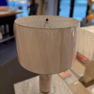 Table Lamps Marble & Bronze Base & Shade Complete – CLEARANCE (Ex-display)