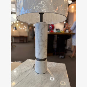 Table Lamps Marble & Bronze Base & Shade Complete – CLEARANCE (Ex-display)