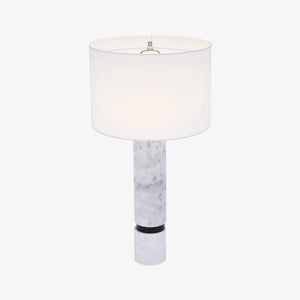 Table Lamps Marble & Bronze Base & Shade Complete – CLEARANCE (Ex-display)