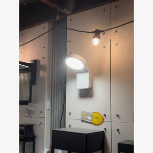 Exterior Wall Light Marina Flatline Wall Light - White - CLEARANCE (Ex-display)