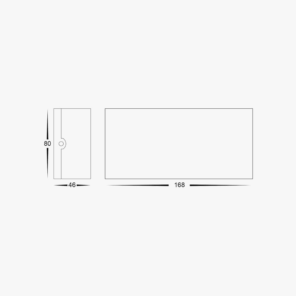 Exterior Wall Light Maro 6w Up & Down Wall Light - 12V
