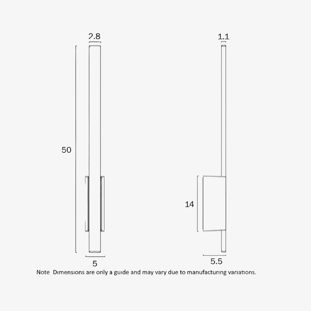 Exterior Wall Light Masto 1 Light Wall Light