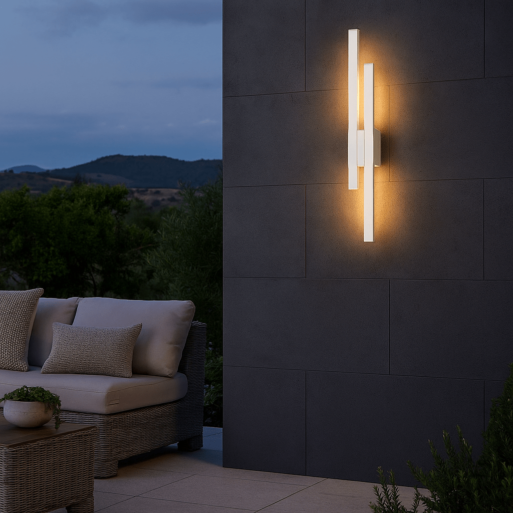 Exterior Wall Light Masto 2 Light Wall Light