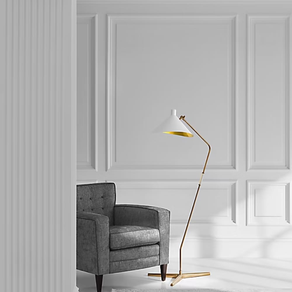 Floor Lamps Mayotte Large Offset Floor Lamp