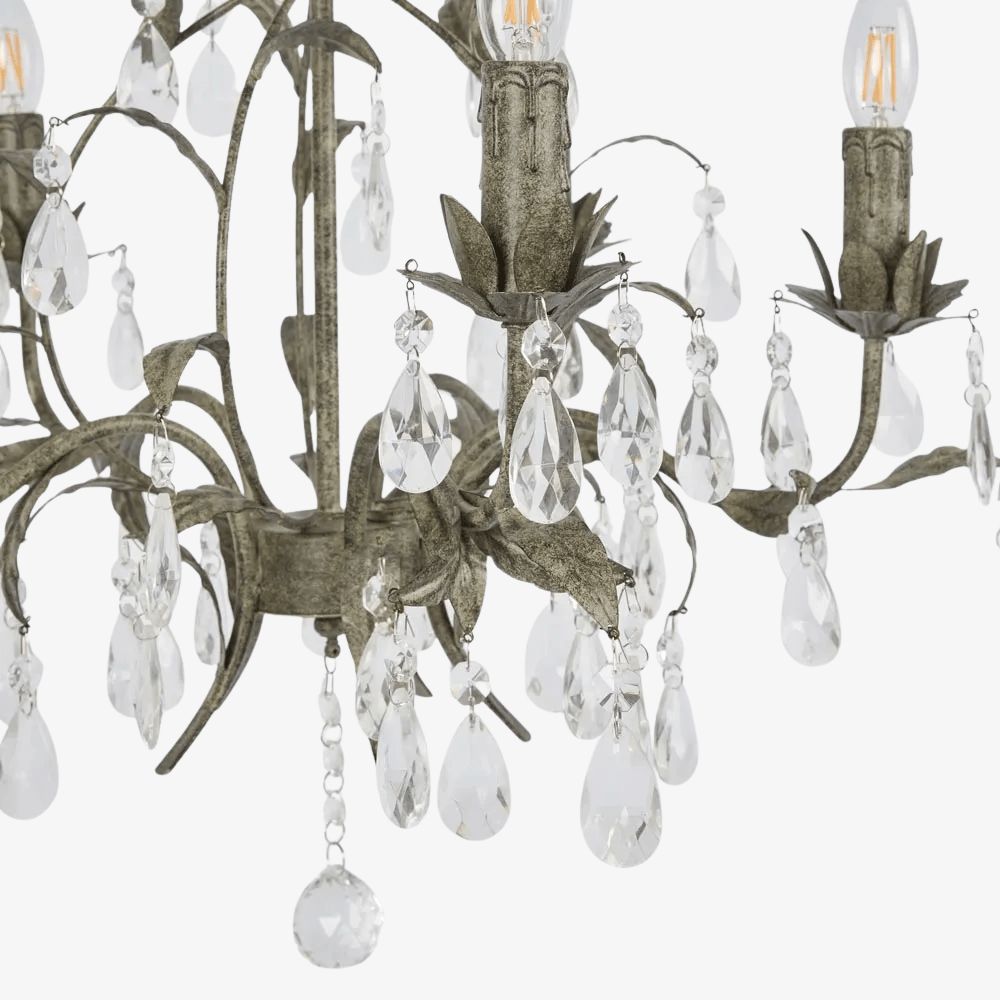 Chandelier Medium Taupe Chandelier