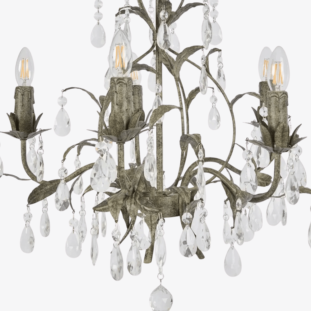 Chandelier Medium Taupe Chandelier