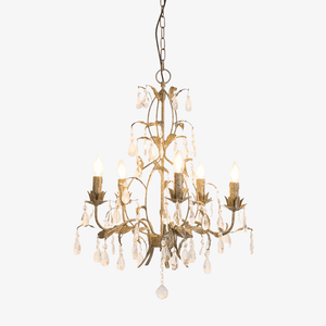 Chandelier Medium Taupe Chandelier