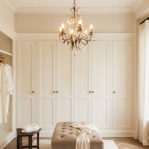 Chandelier Medium Taupe Chandelier