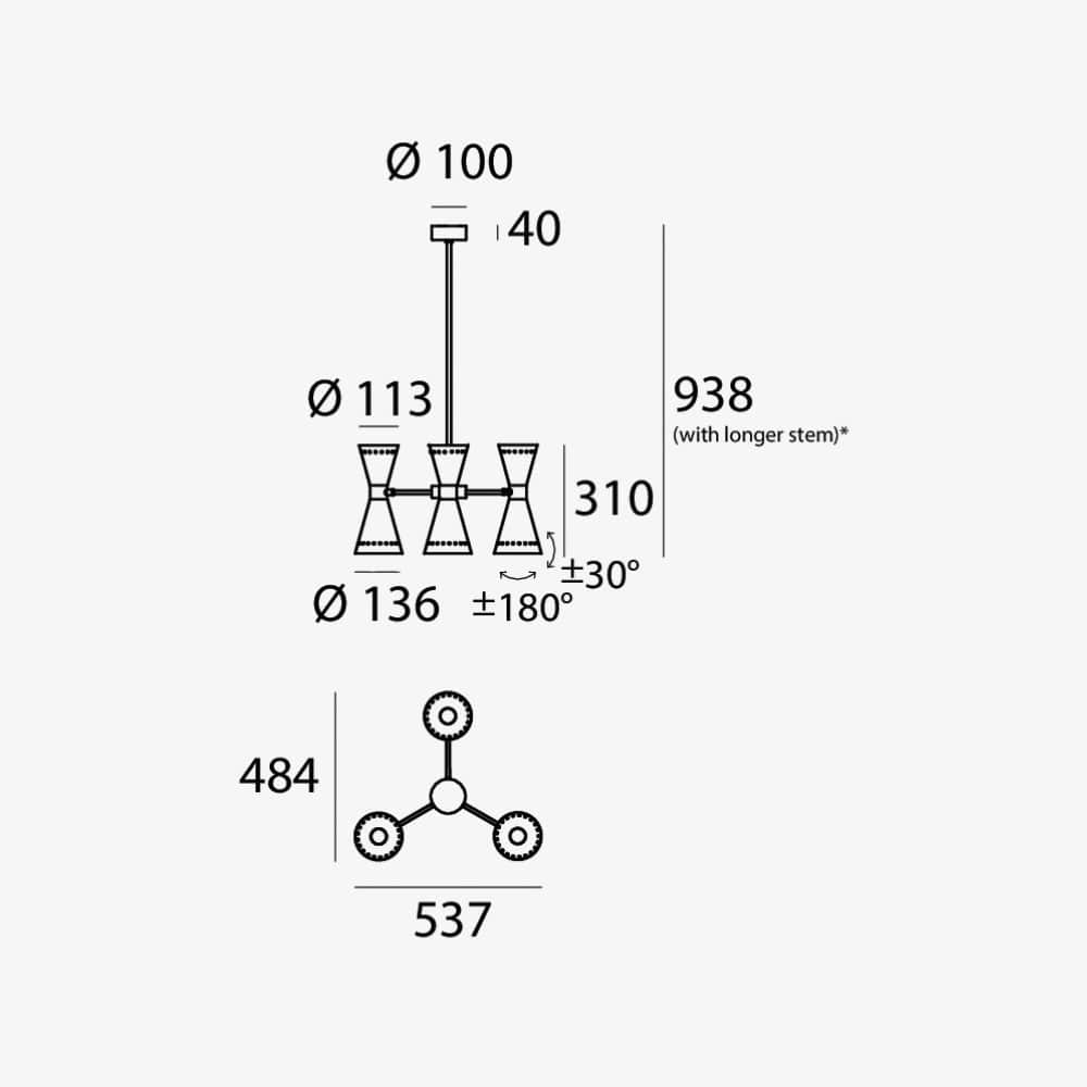 Interior Pendant Megafono Pendant Lights