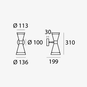 Interior Wall Light / Sconce Megafono Wall Lamps