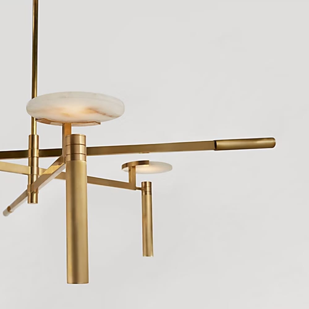 Chandelier Melange Large Floating Disc Chandelier
