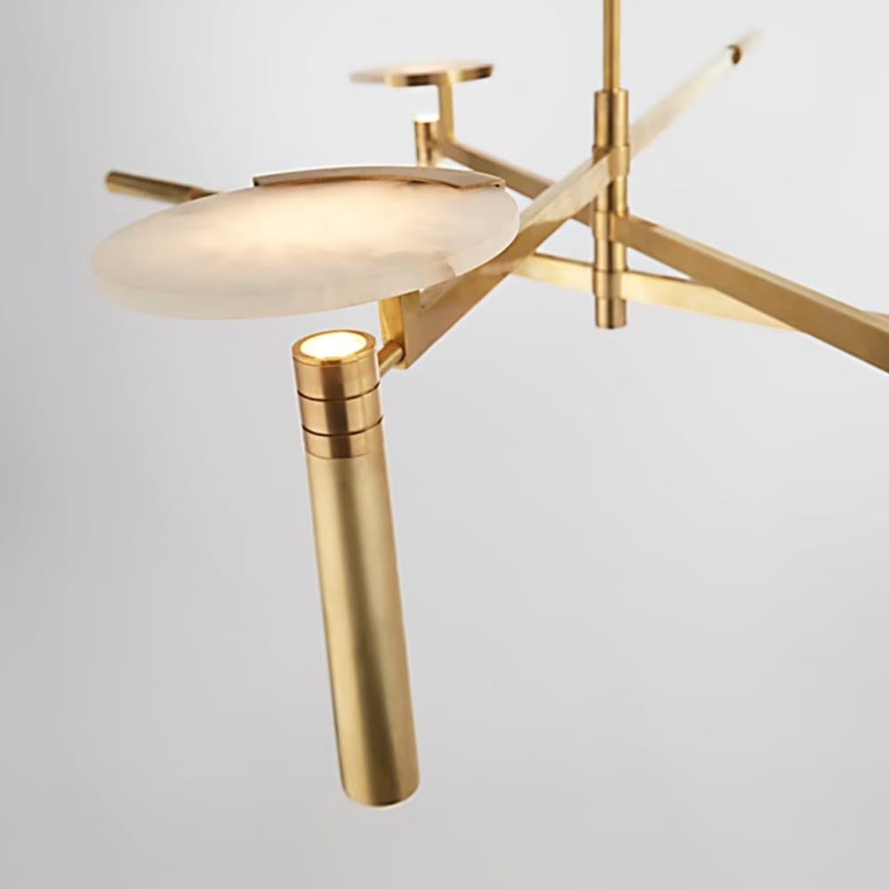 Chandelier Melange Large Floating Disc Chandelier