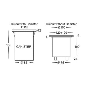 Inground METRO Inground Uplighter - 12V