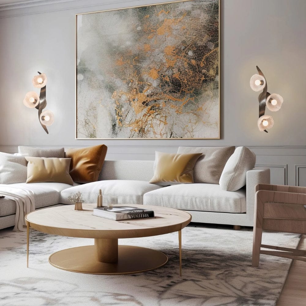 Interior Wall Light / Sconce Mika 3 Light Large Sconce