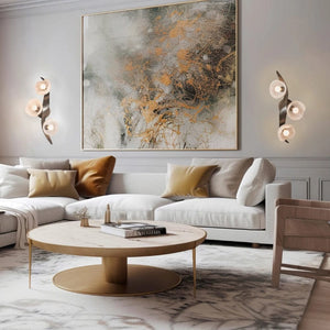 Interior Wall Light / Sconce Mika 3 Light Large Sconce