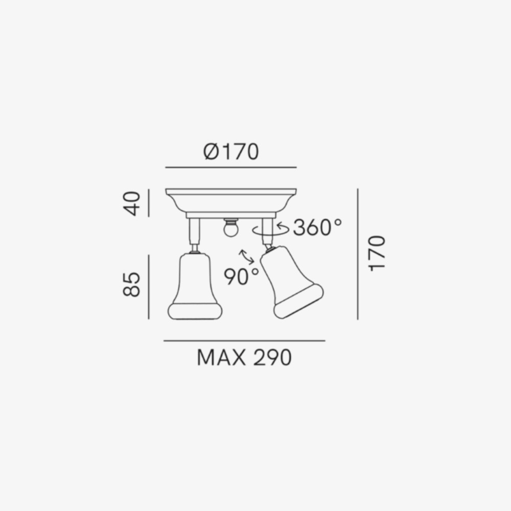 Interior Pendant Mini Ceiling Spotlight