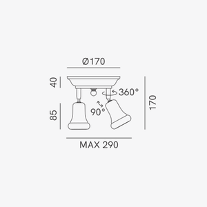 Interior Pendant Mini Ceiling Spotlight