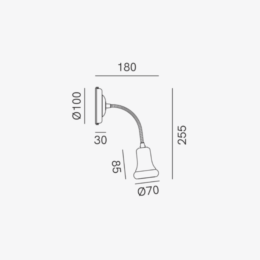 Interior Wall Light / Sconce Mini Indoor Wall Light