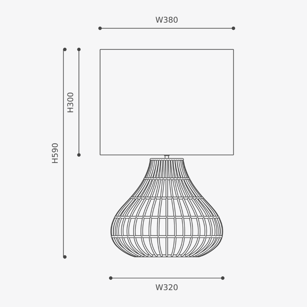 Table Lamps Mira Table Lamp