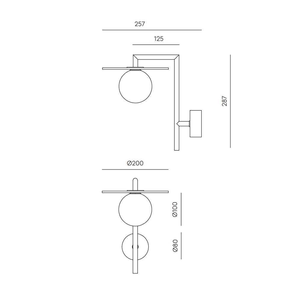 Interior Wall Light / Sconce Miro Wall Light