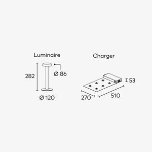 Portables Moka Table Lamp Portable