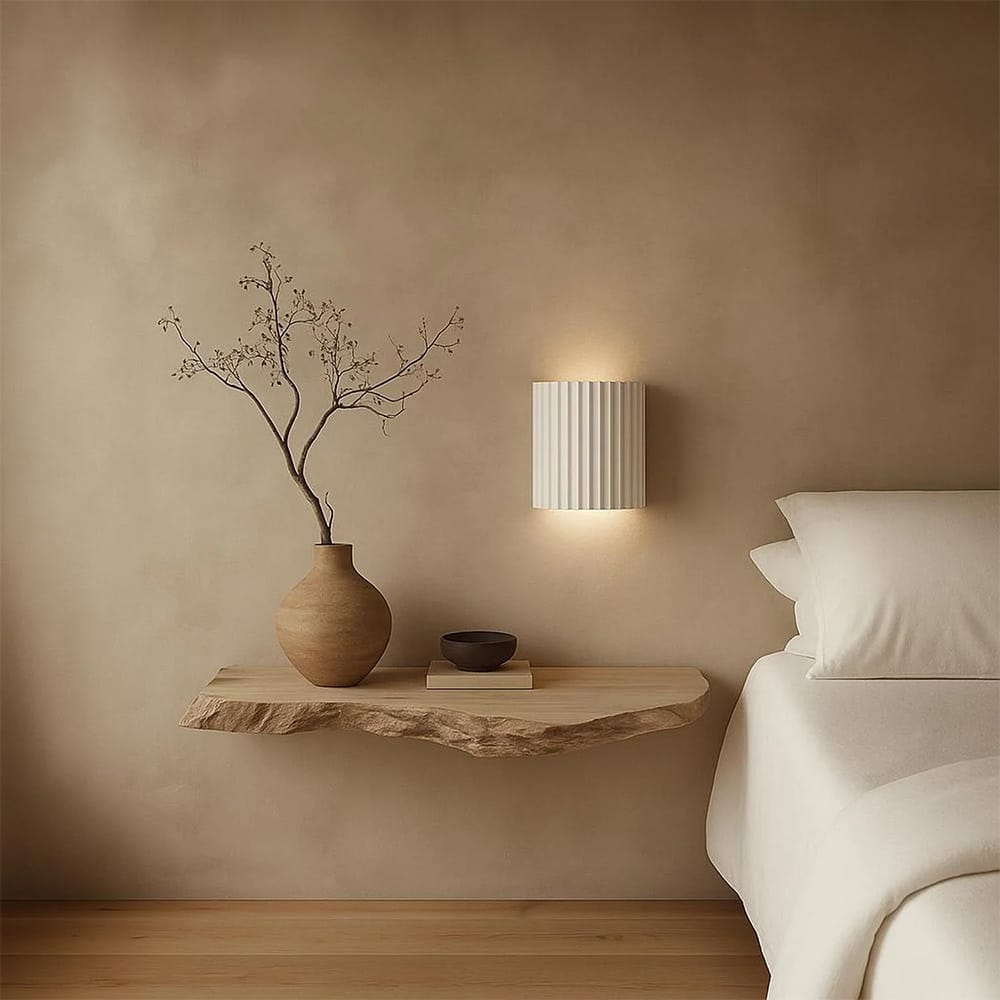 Interior Wall Light / Sconce Molten Plaster Indoor Up/Down Wall Light