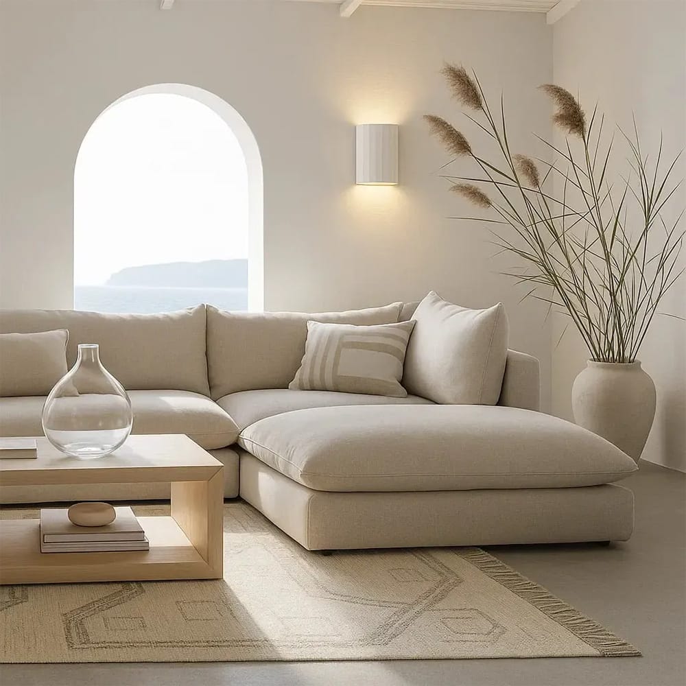 Interior Wall Light / Sconce Molten Plaster Indoor Up/Down Wall Light