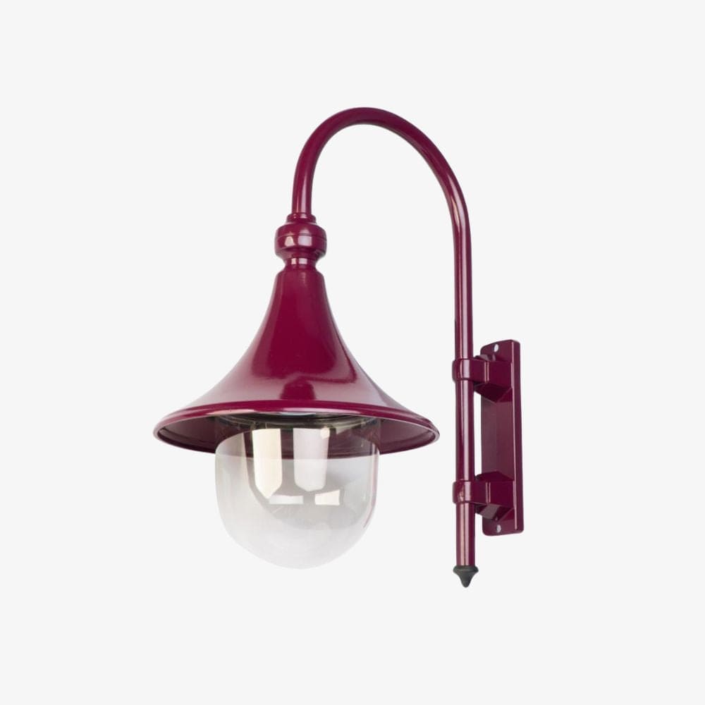 Exterior Wall Light Monaco Curved Arm Downward Post Bracket