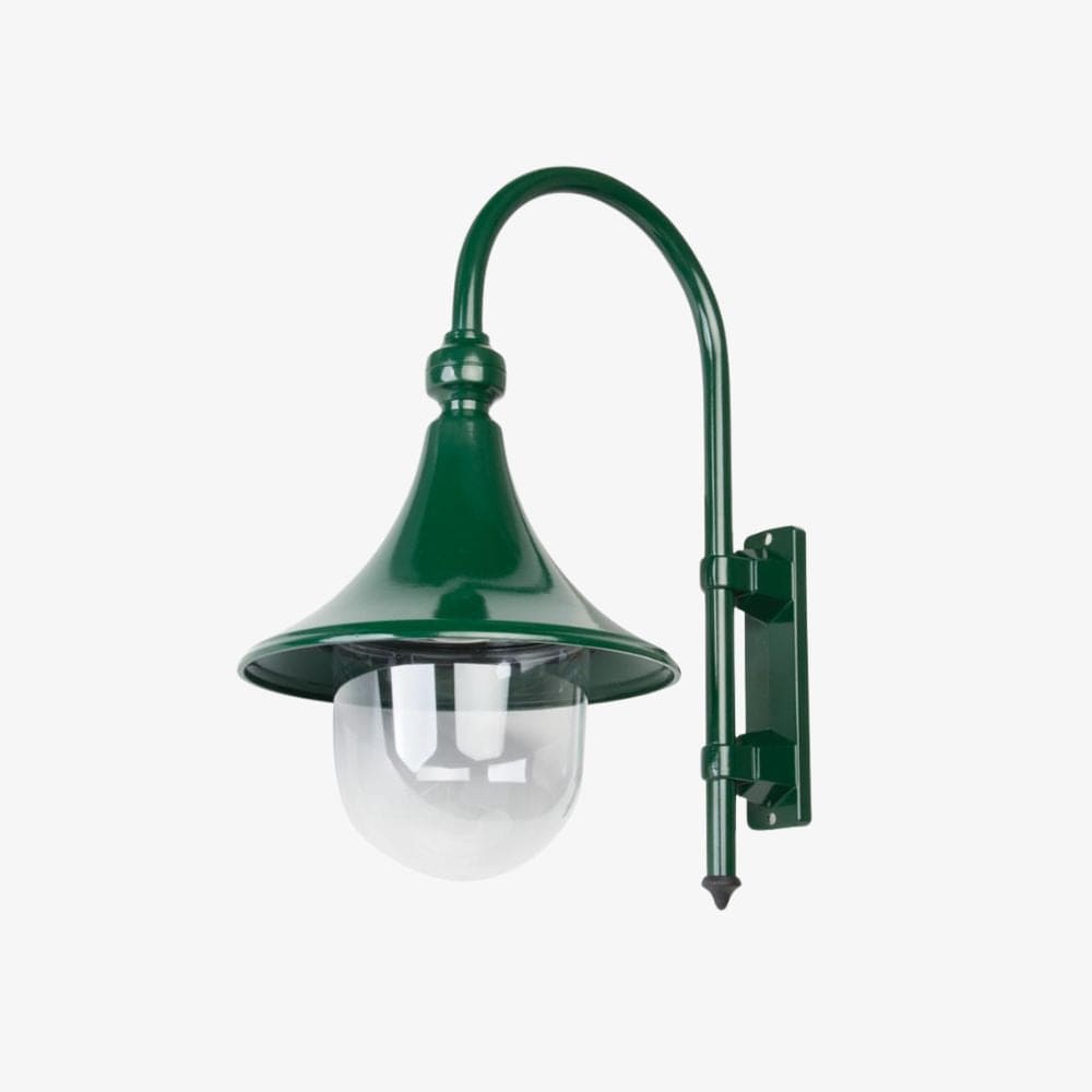 Exterior Wall Light Monaco Curved Arm Downward Post Bracket
