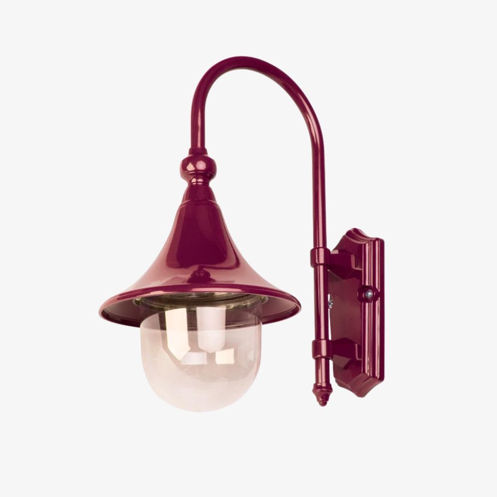 Exterior Wall Light Monaco Curved Arm Downward Wall Light