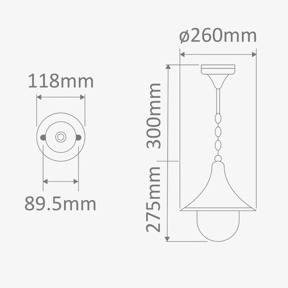 Exterior Pendant Monaco Pendant Light