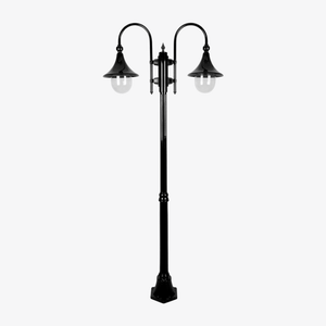 Post Lights Monaco Twin Head Medium Post