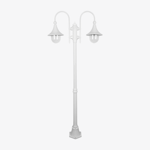 Post Lights Monaco Twin Head Medium Post