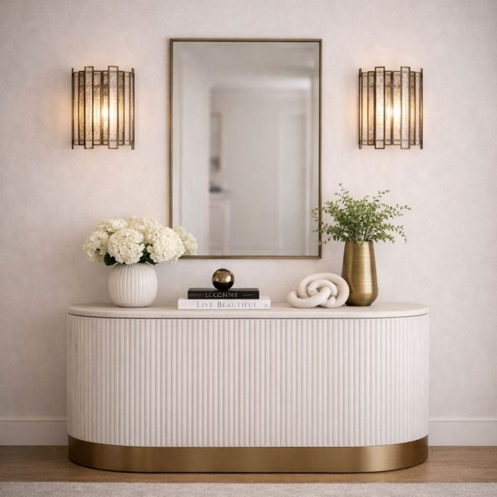 Interior Wall Light / Sconce Monroe Half Round Wall Light