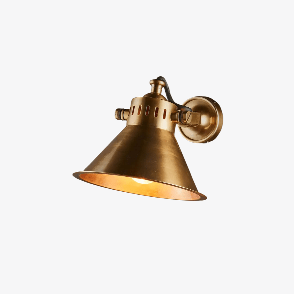 Antique copper wall online sconce