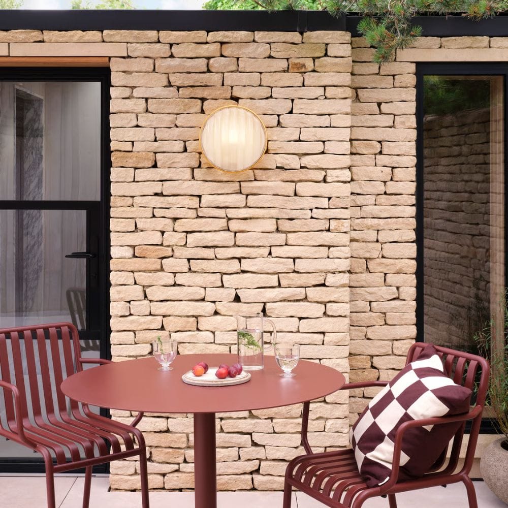 Exterior Wall Light Montreal Round 300 Coastal