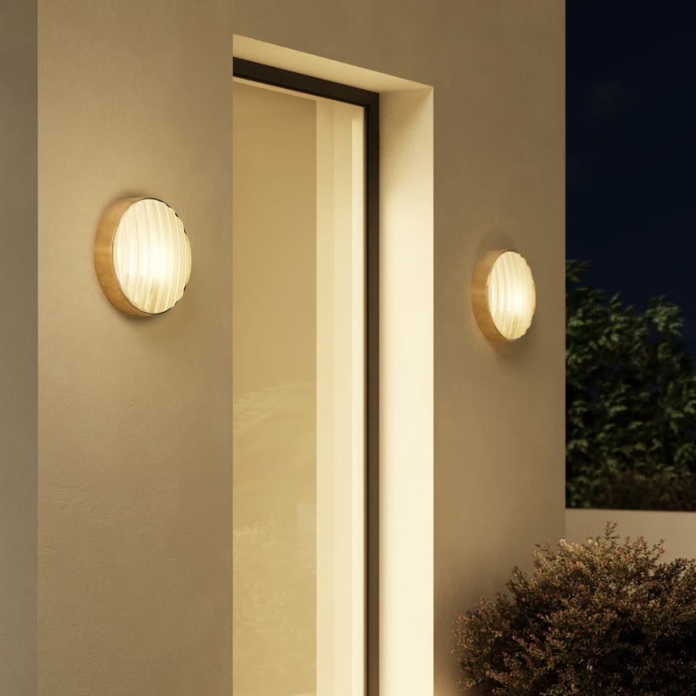Exterior Wall Light Montreal Round 300 Coastal