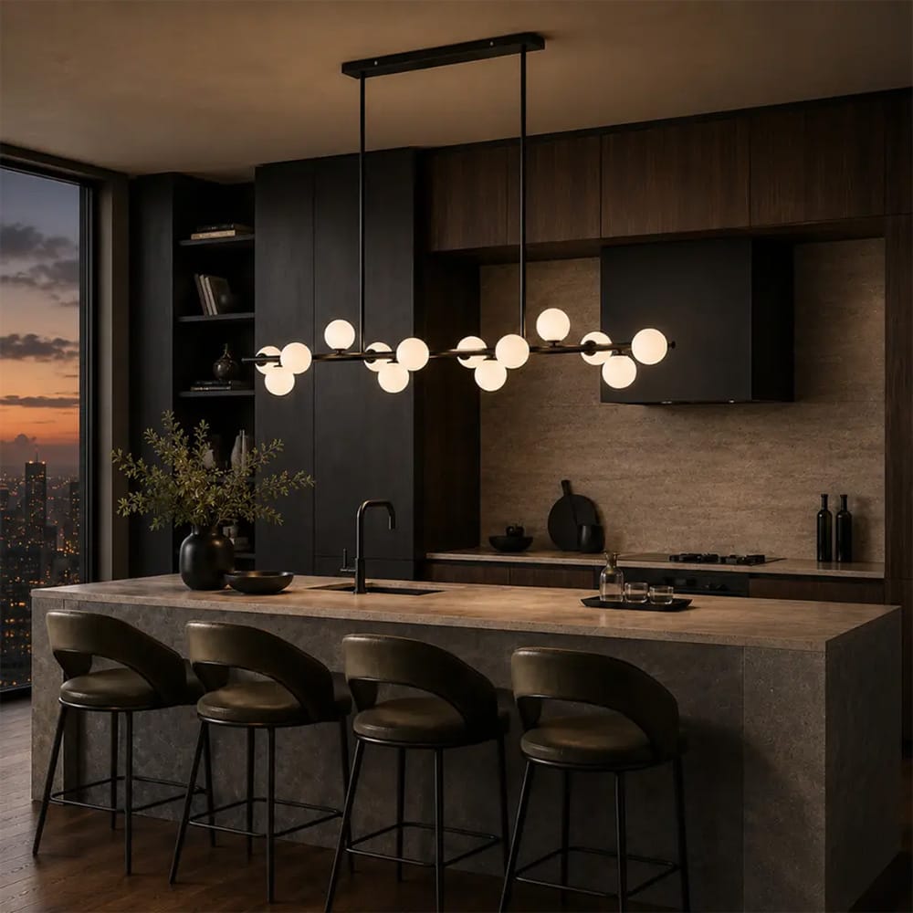 Linear Pendant Moran 14-Light Pendant