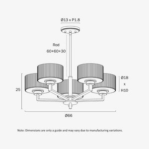 Interior Pendant MORENO II 5 LIGHT PENDANT