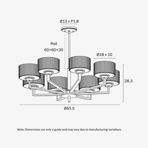 Interior Pendant Moreno II 8-Light Pendant