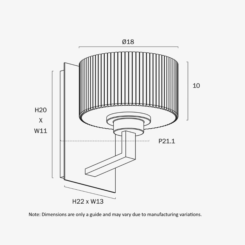 Interior Wall Light / Sconce Moreno II Wall Light