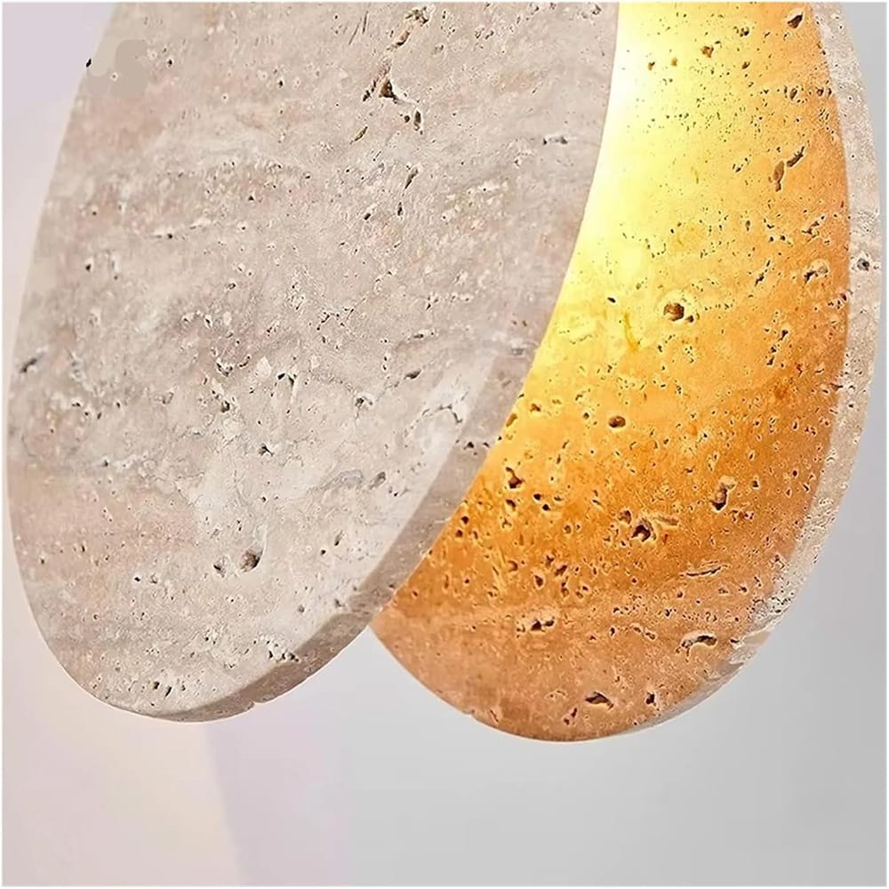 Interior Pendant Nacre Travertine Pendant Light