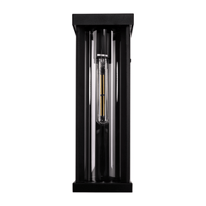 Exterior Wall Light Nalia Galvanised Iron Black Wall Light
