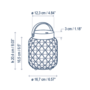 Portables Nans M/21/R Table Lamp