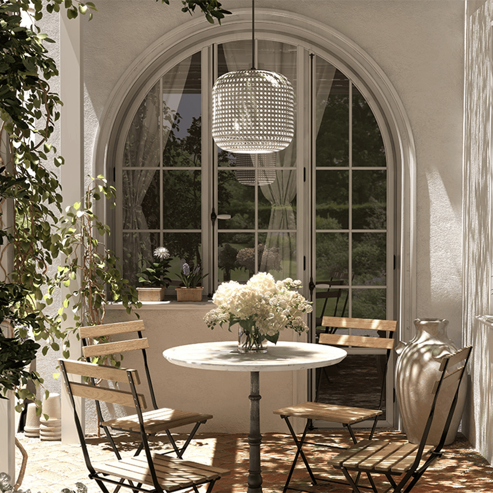 Exterior Pendant Nans S/31 Outdoor Outdoor Pendant - Beige