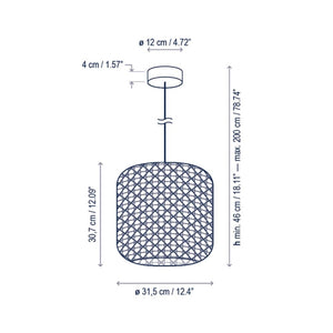 Exterior Pendant Nans S31 Outdoor Pendant