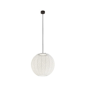 Exterior Pendant Nans Sphere S60 Outdoor Pendant - Beige and Brown