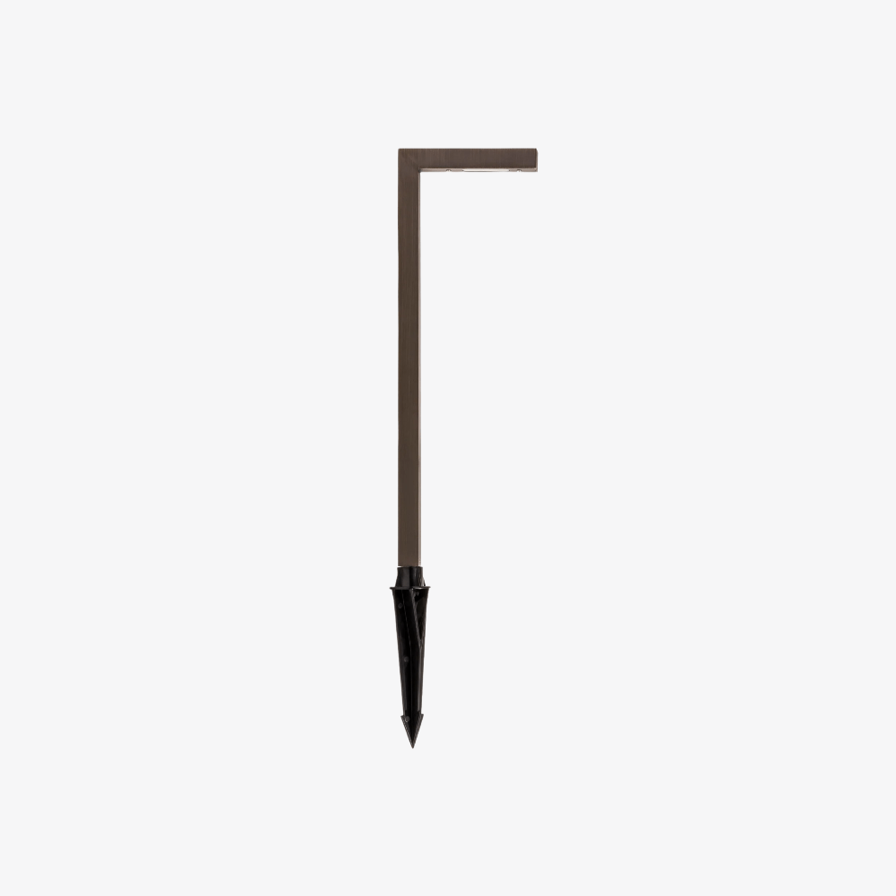 Exterior Spike Light Nedia Square 7W Garden Spike Light - 12V