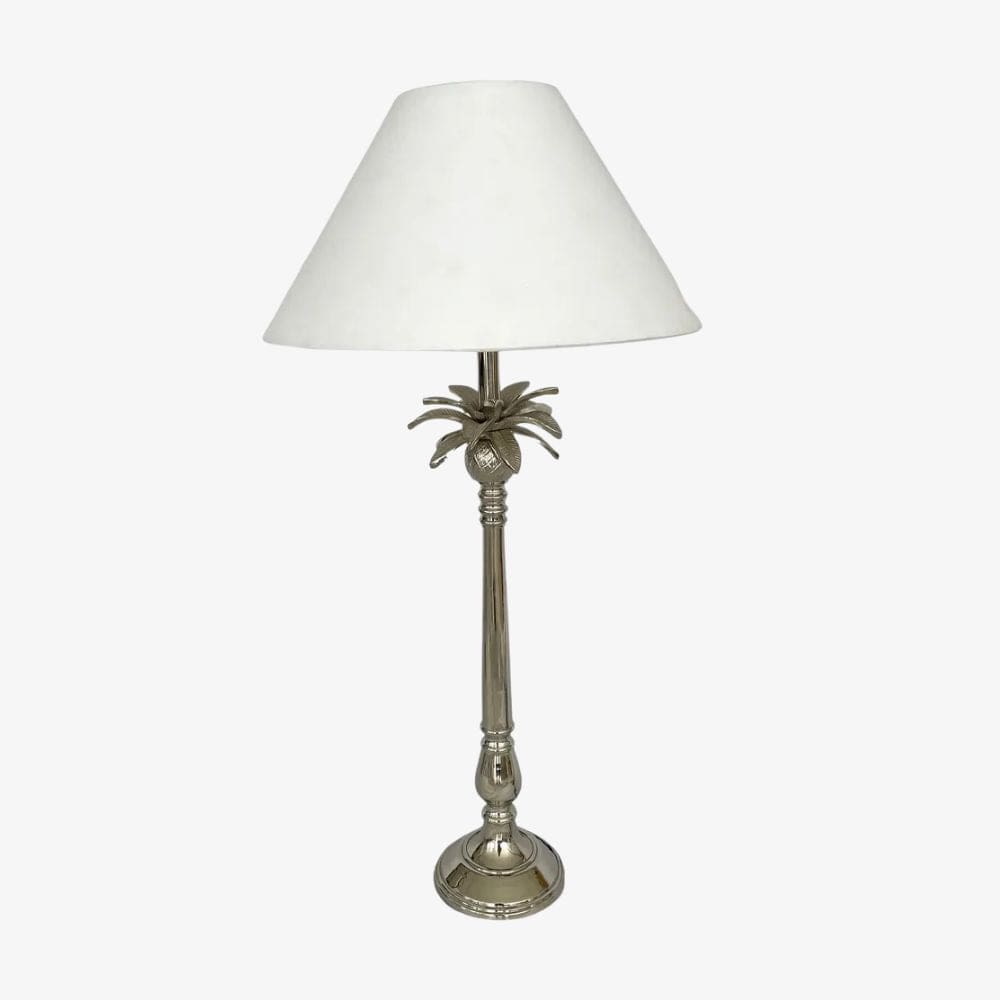 Table Lamps Nickel Pineapple Leaf Lamp
