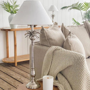 Table Lamps Nickel Pineapple Leaf Lamp